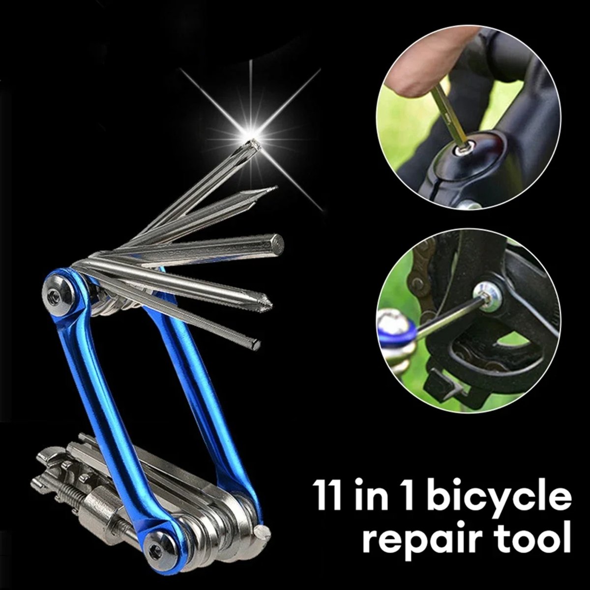 Bike Chain - طقم أدوات إصلاح الدراجات الهوائية متعدد