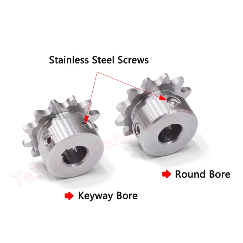 1 قطعة 22-30 الأسنان 04C 304 ا - مراجعة Chain Sprocket Set وسعره